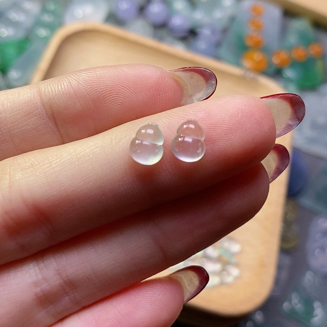 翡翠颈饰未镶嵌波*～翡翠