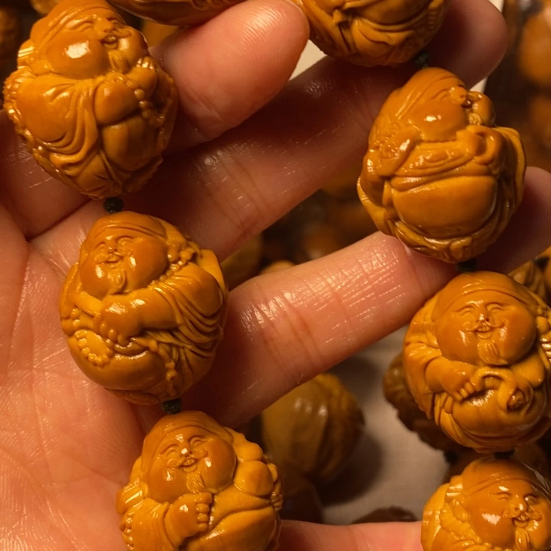 橄榄核手串/手链咕*噜瑞兽财神