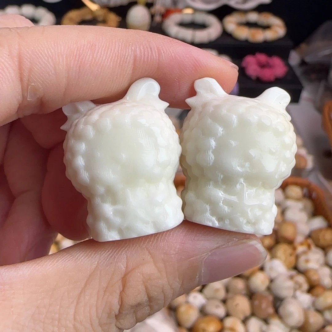 菩提根/象牙果吊坠微瑕牙果卡27星星羊10颗