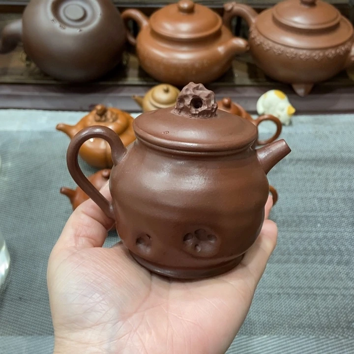 小***刀紫砂茶壶宜兴紫砂