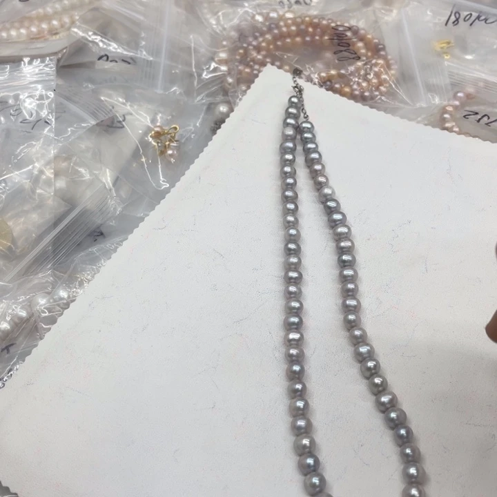 淡水珍珠未镶嵌颈饰001172