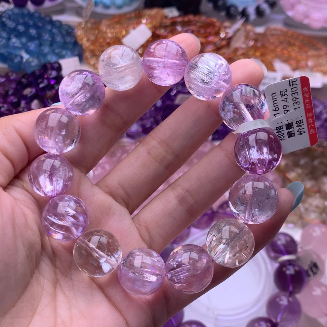 未镶嵌锂辉石手链手链