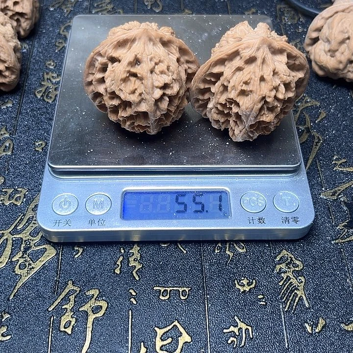 把件文玩核桃野牛