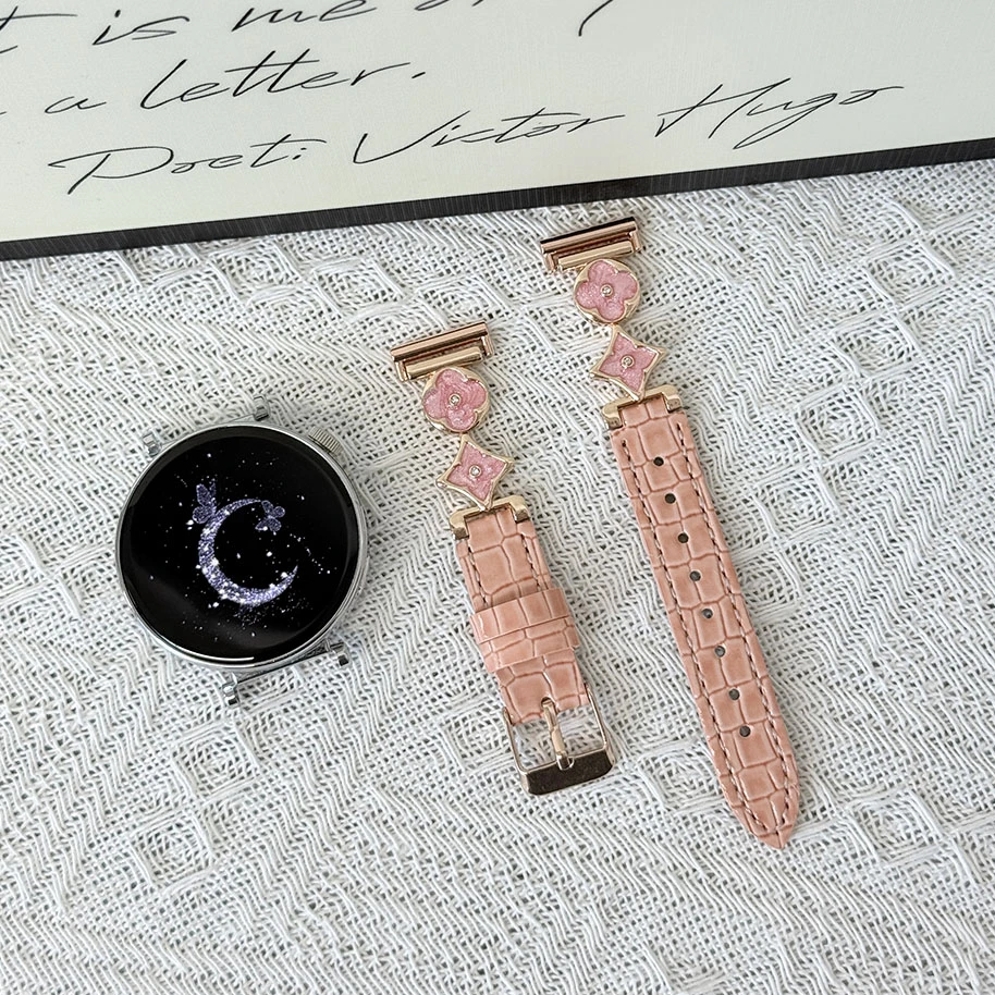 适用华为gt5/4手表带watch4gt3pro女生GT四叶草新款腕带手表带