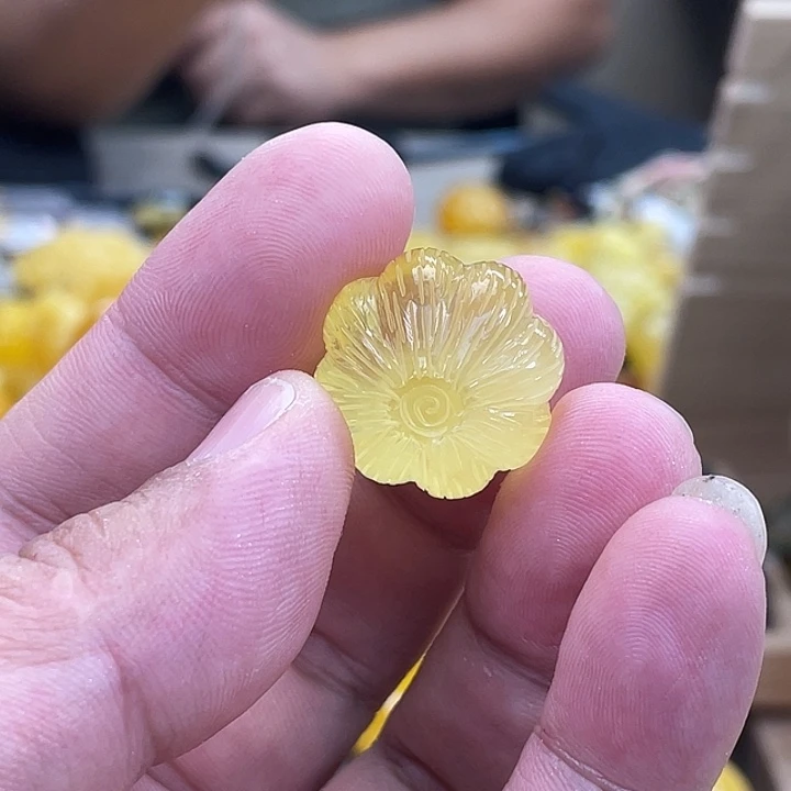 琥珀未镶嵌珠宝奇石琥珀