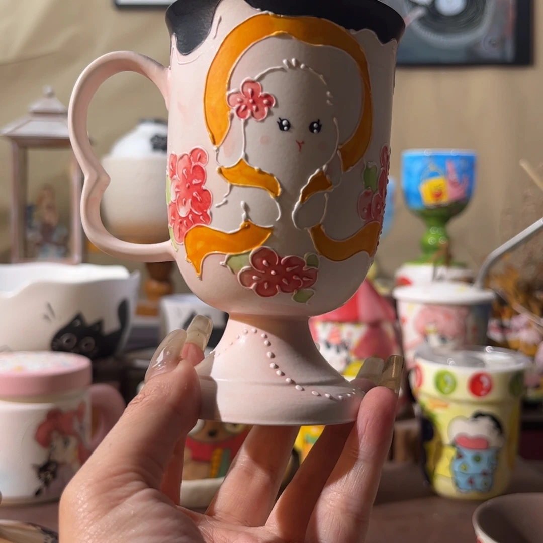 杯景德镇陶瓷文创水杯