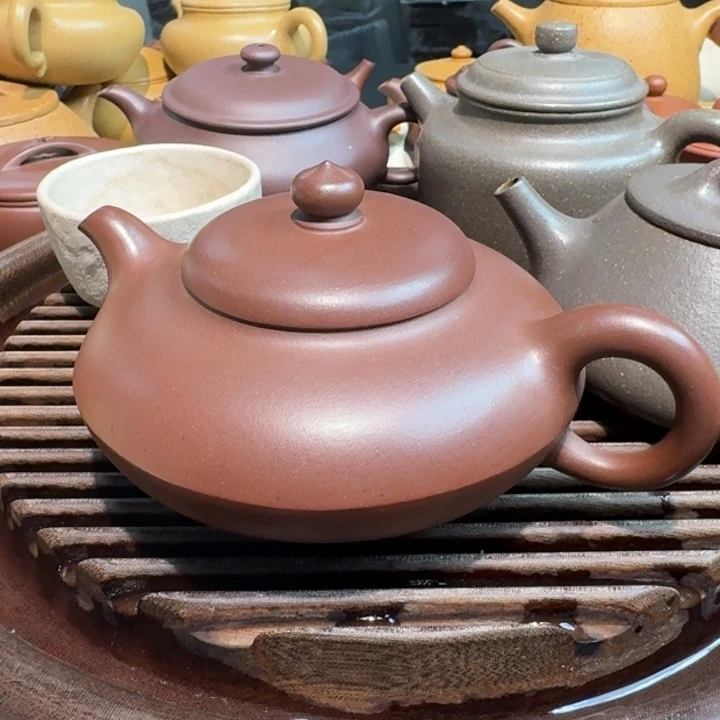 紫砂茶案底槽清合欢260cc