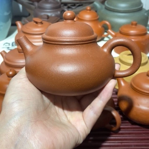 茶壶紫砂降坡泥容天