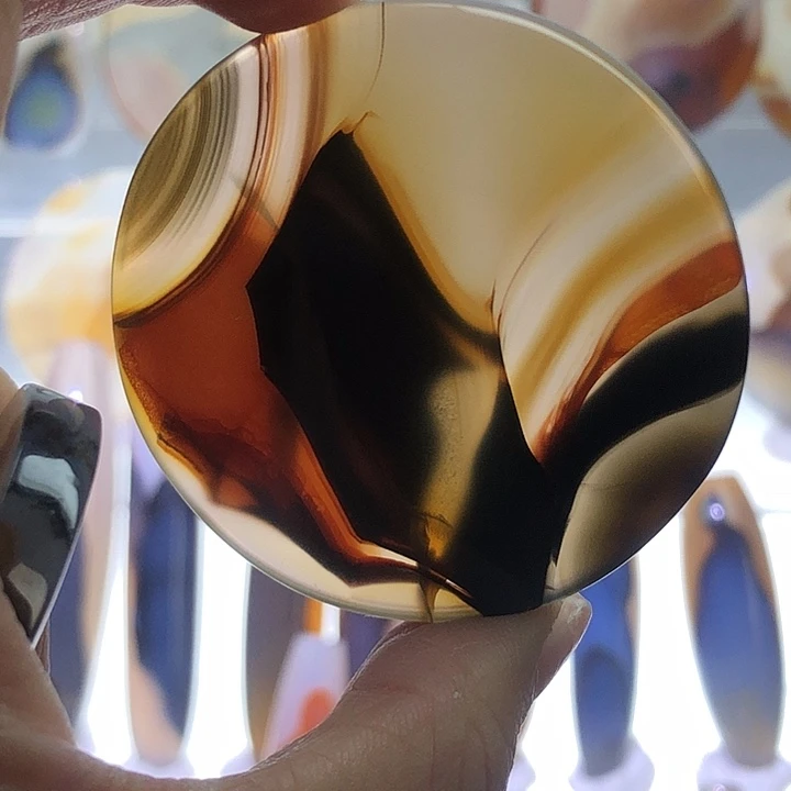 查罗石未镶嵌珠宝半成品77