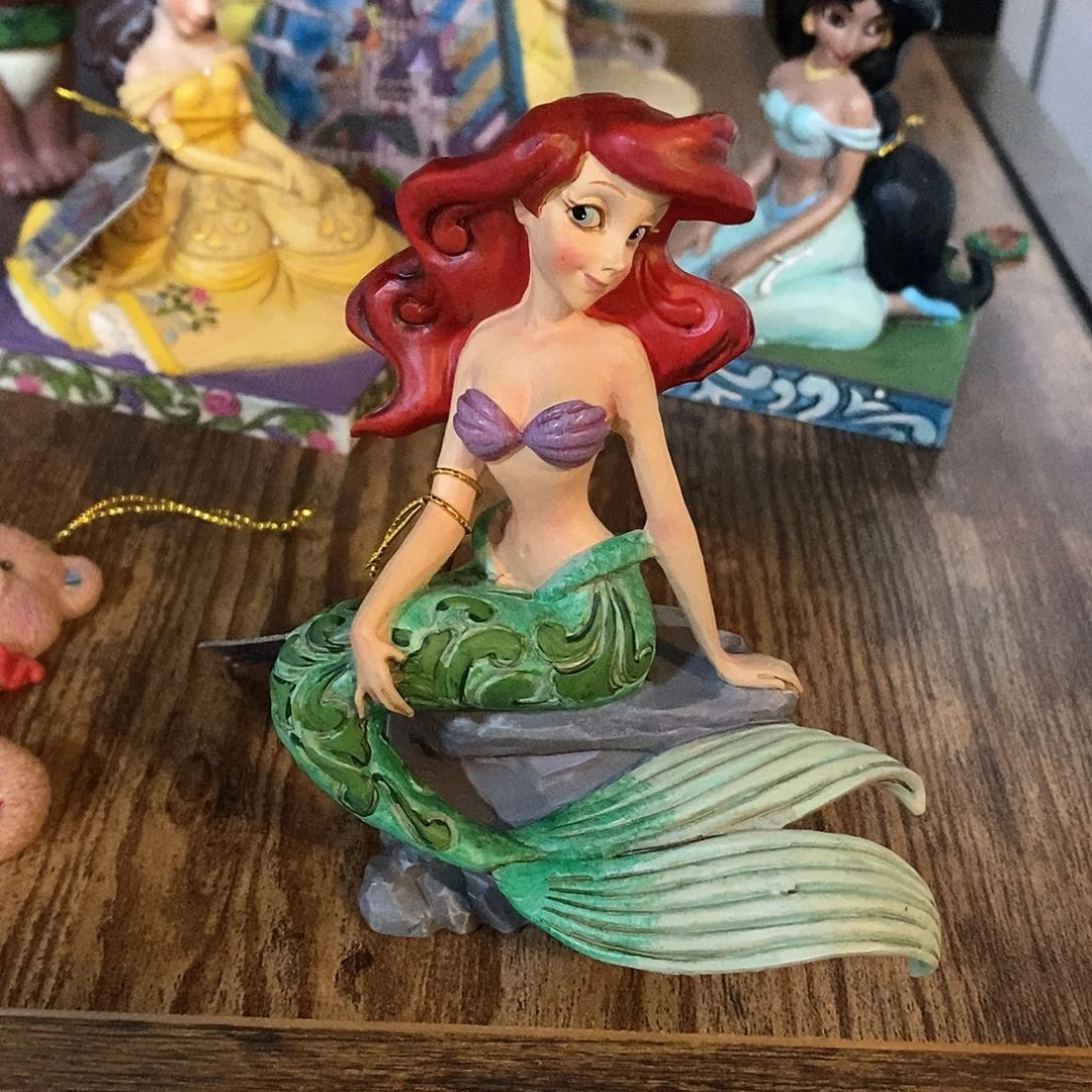 树脂制品迪士尼美女鱼