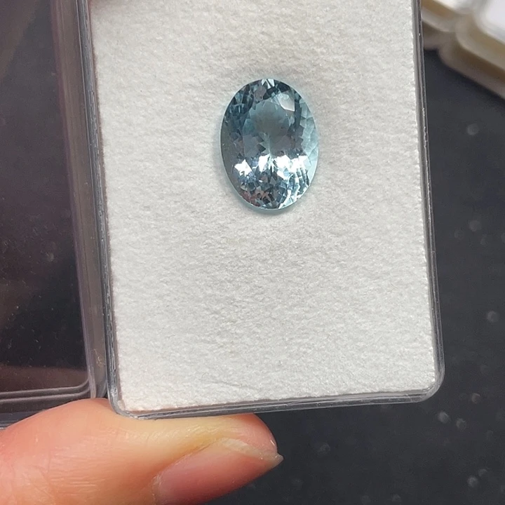 裸石海蓝宝石5.64ct海蓝宝石