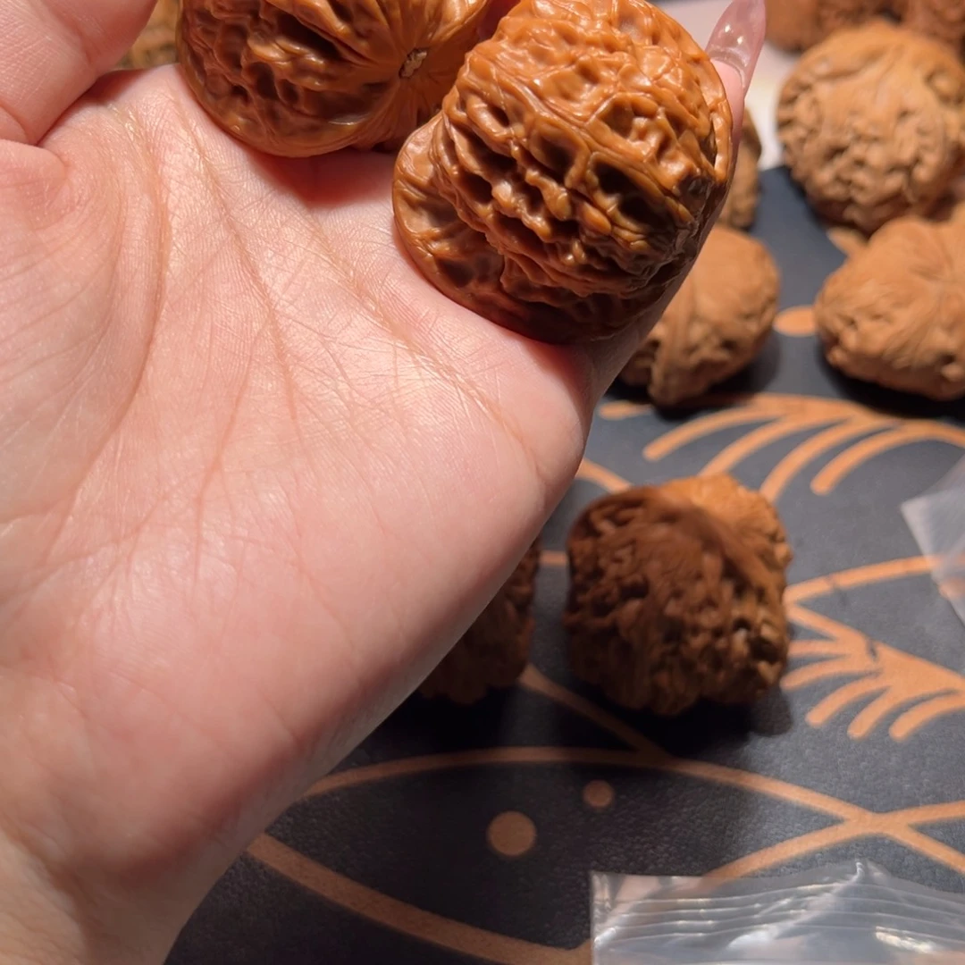 文玩核桃吊坠夏*绮42磨盘