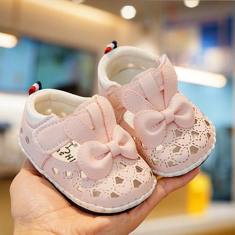 夏季凉鞋小公主软底宝宝一岁鞋子防滑学步鞋6-12个月女宝0-1岁