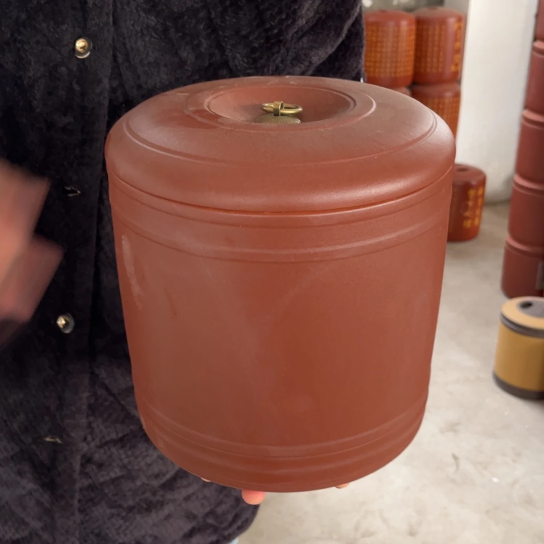 茶叶罐紫砂8 饼茶叶罐