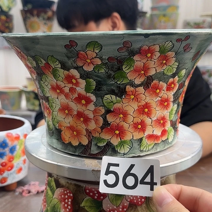 紫砂花盆瑕疵瑕疵564