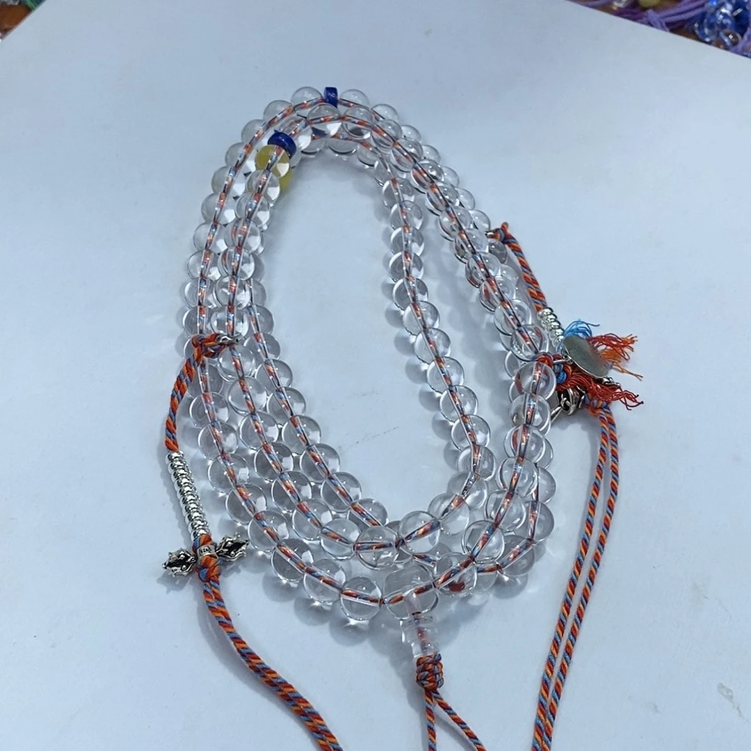 水晶手链未镶嵌原创设计108