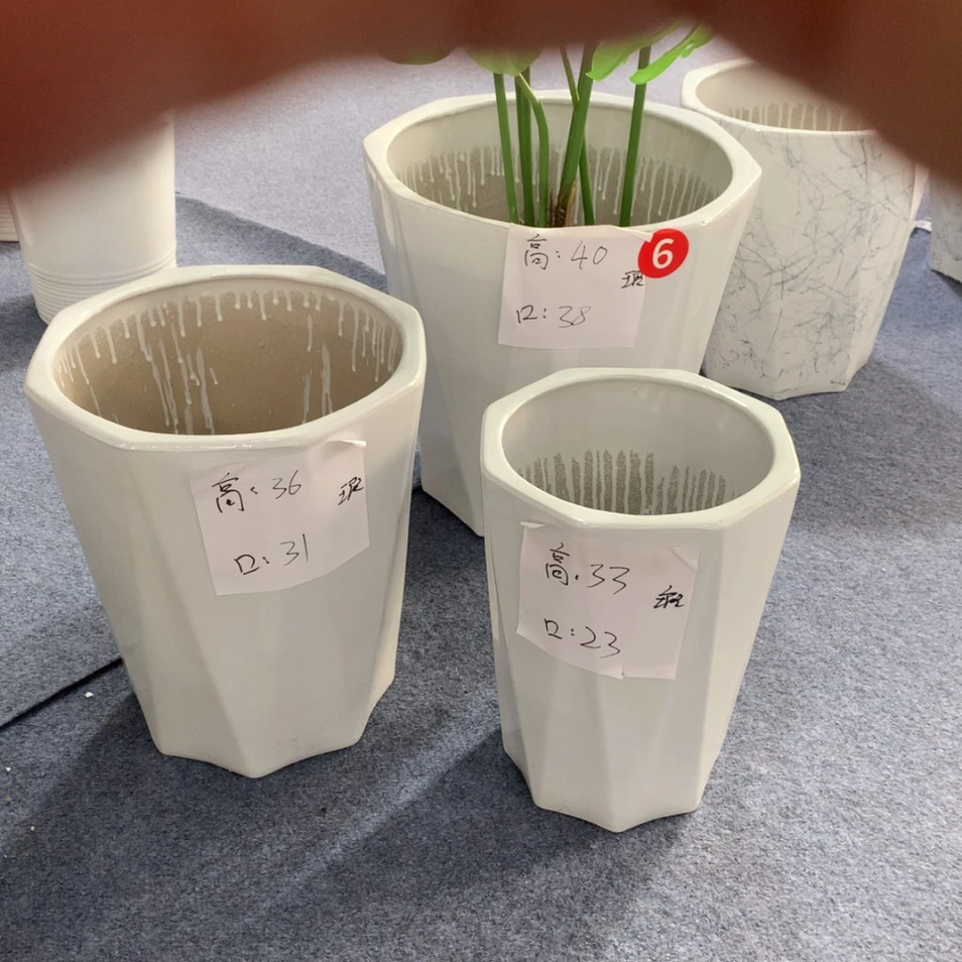 高温陶瓷花盆微瑕