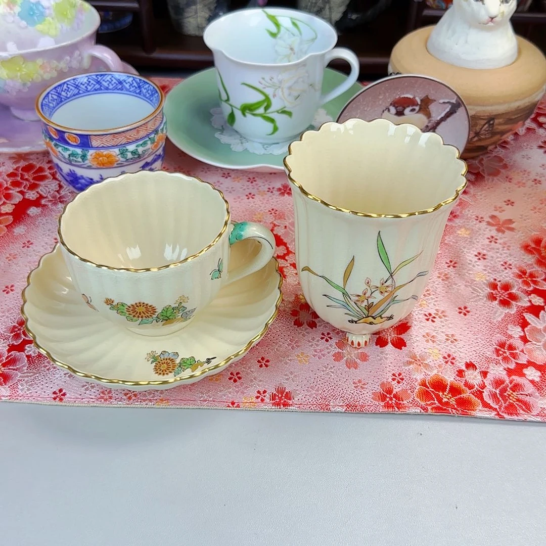 他家茶具瓷器好美陌