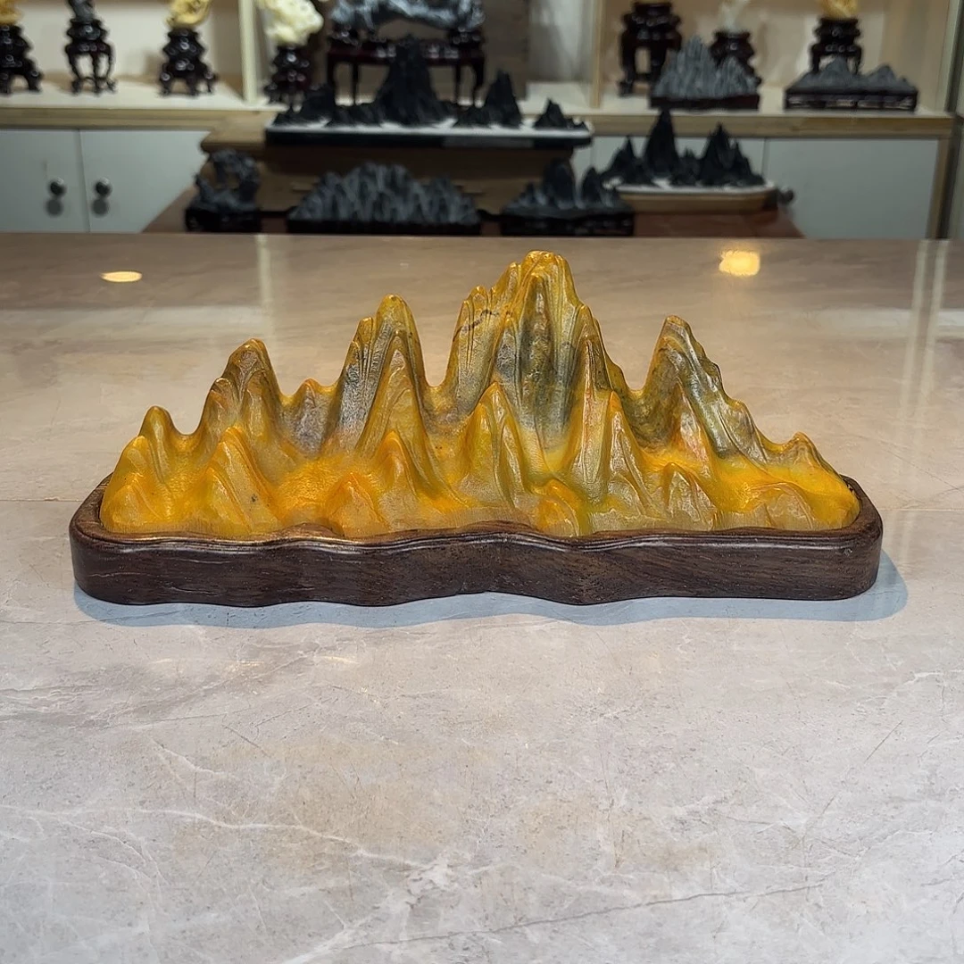 江***灵璧石手工雕刻奇石摆件