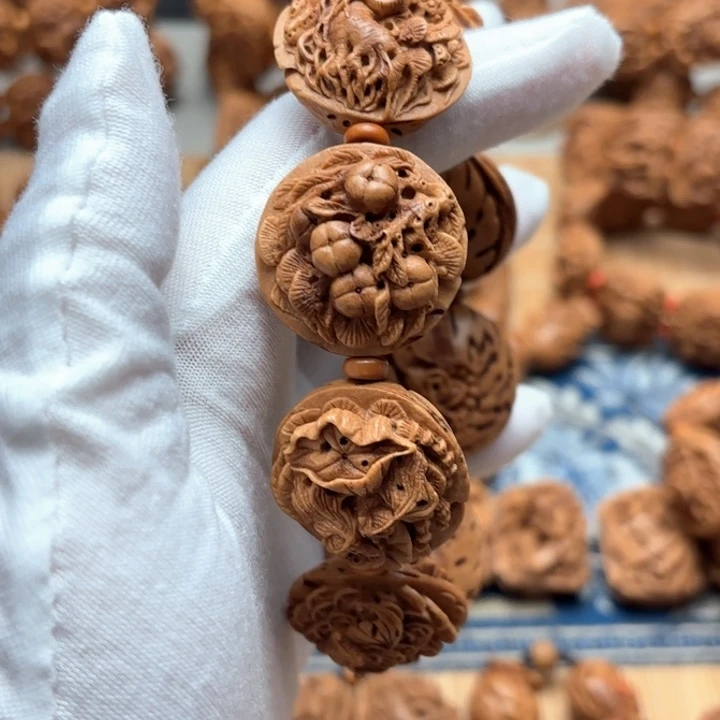 小***匠双面吉祥八宝手串