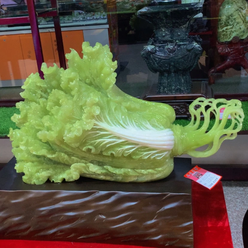 【闪购商品】未镶嵌蛇纹石玉摆件覆膜