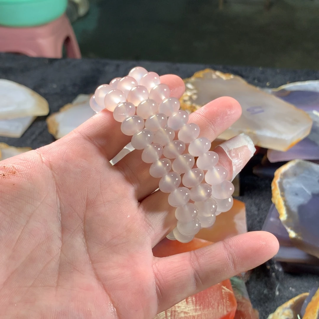****9玛瑙/玉髓手链未镶嵌