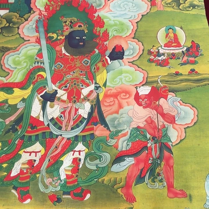 卷轴画唐卡作品欣赏