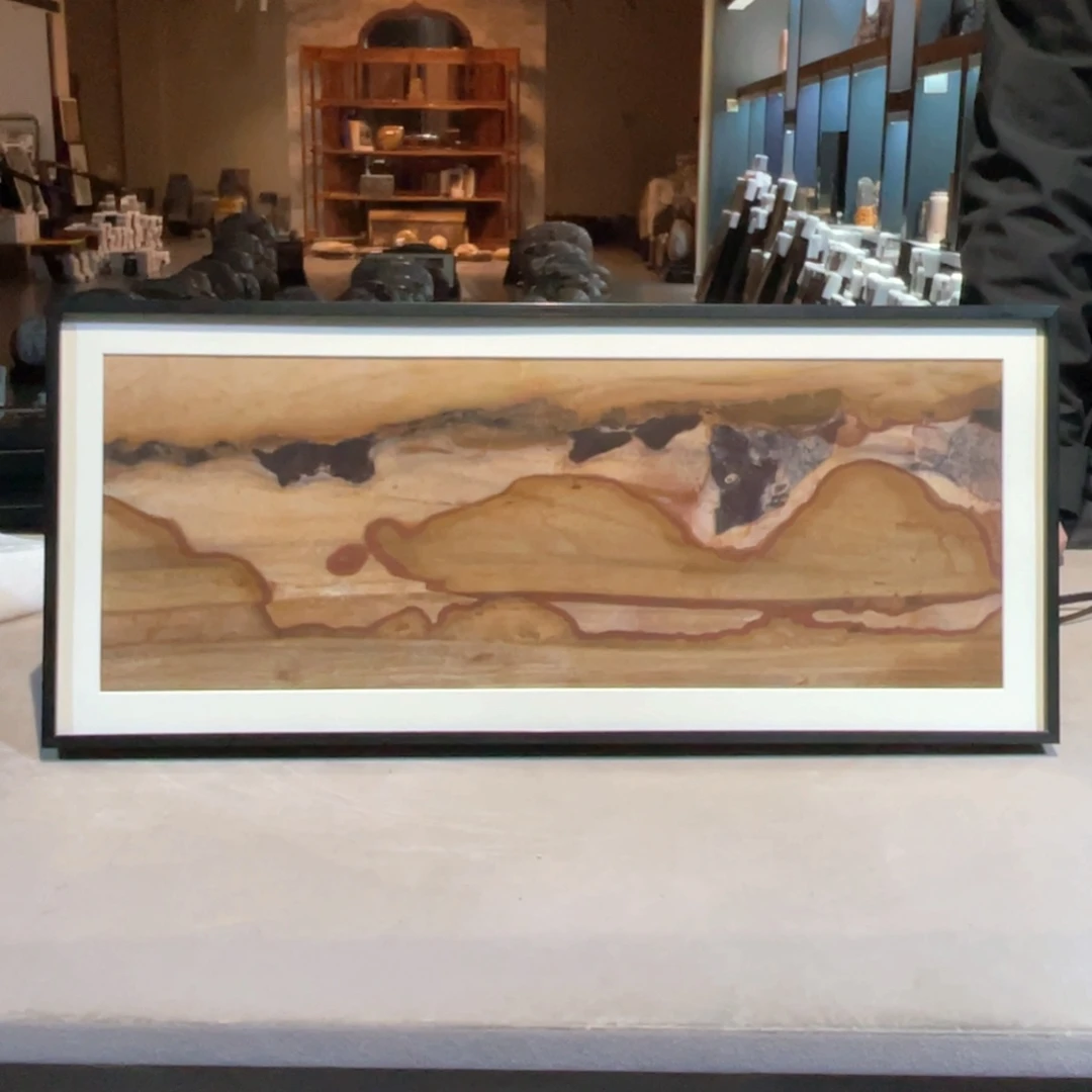 彩石三峡清江画面石52/23