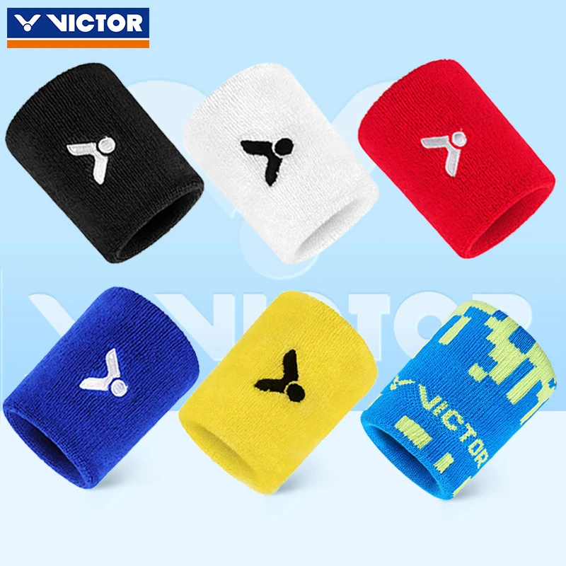 ✅✅victor胜利运动护腕SP123毛巾护腕维克多运动护腕擦汗加长