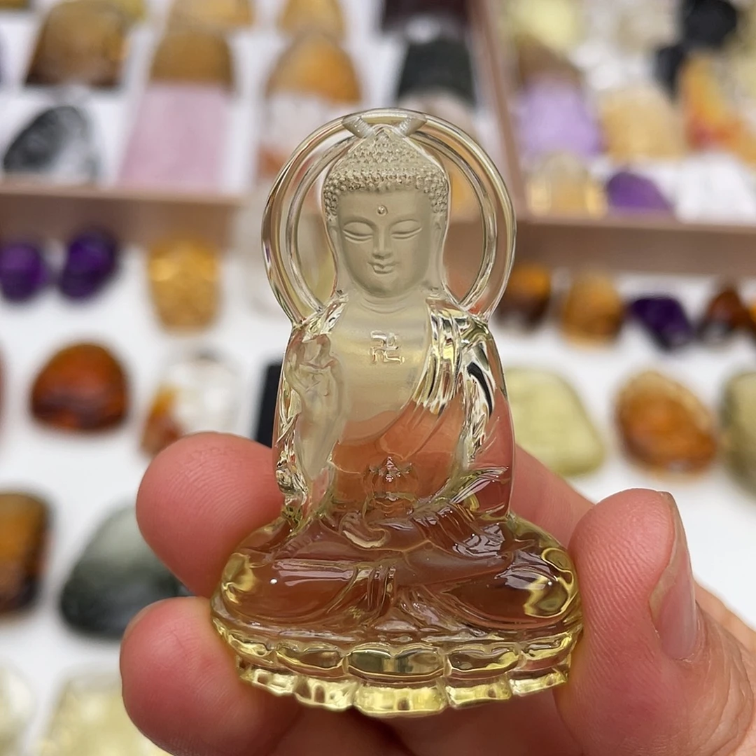 水晶颈饰未镶嵌定制