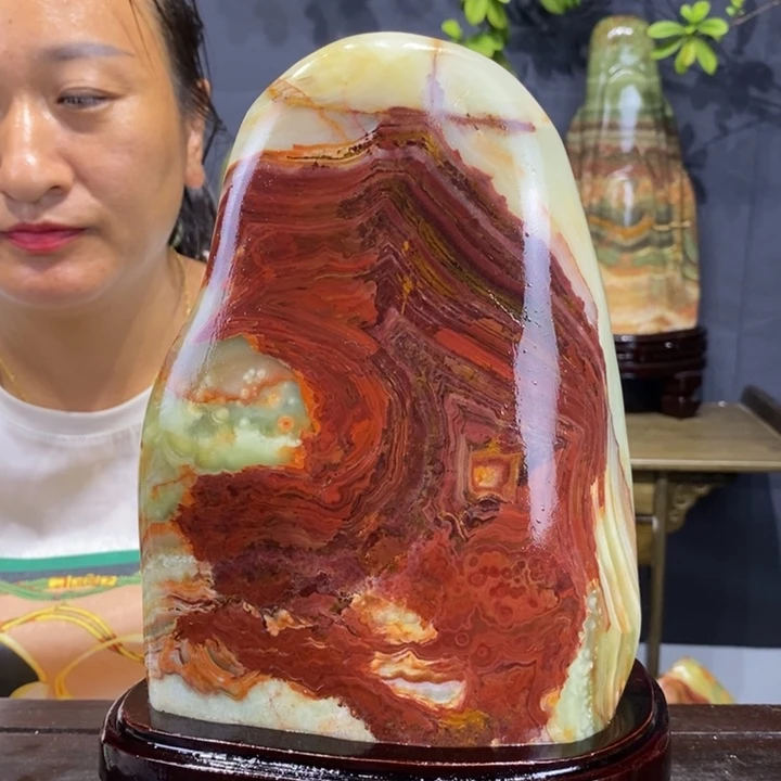 石材精品古青石摆件