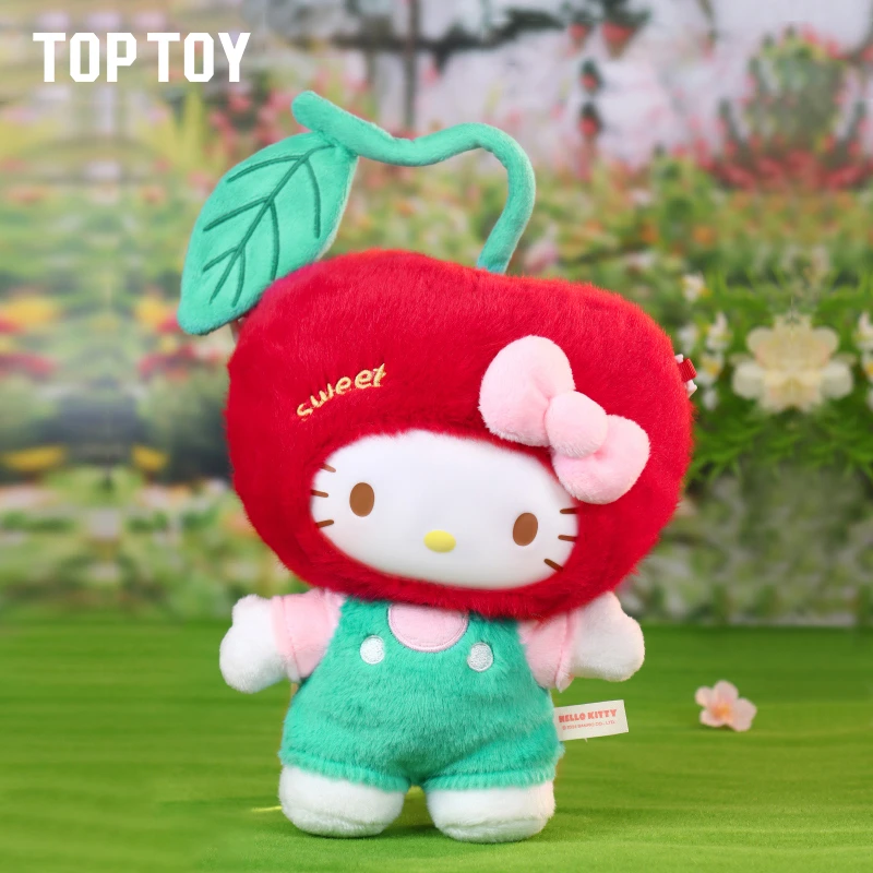 【女生礼物】TOPTOY樱桃KT姐妹搪胶大体潮玩毛绒玩偶桌面摆件可爱