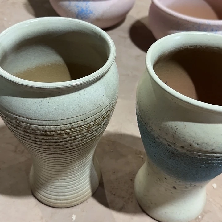 口径15高度25鱼尾白色+蓝色