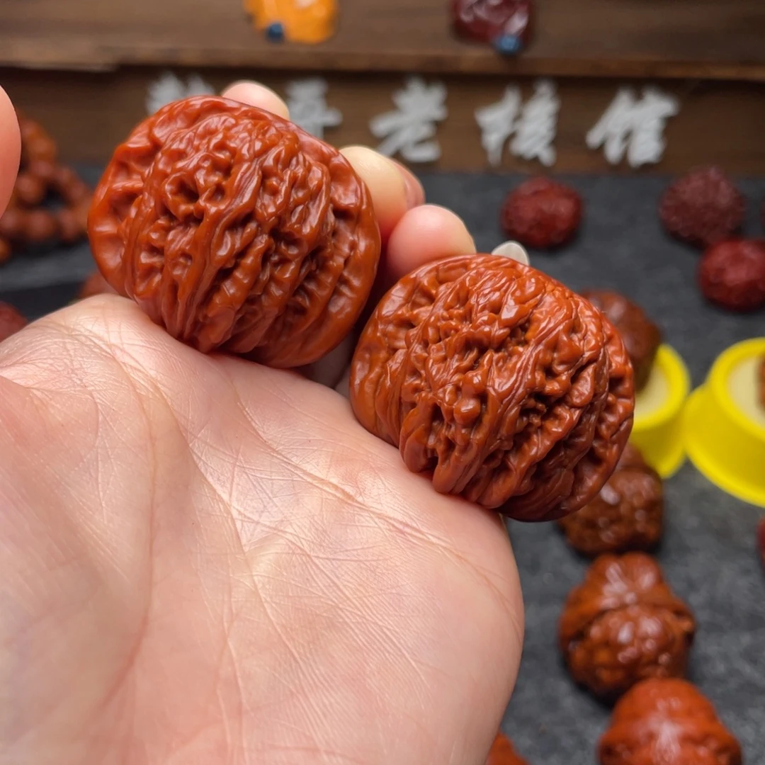 吊坠文玩核桃文玩核桃 手把件 四座楼 41