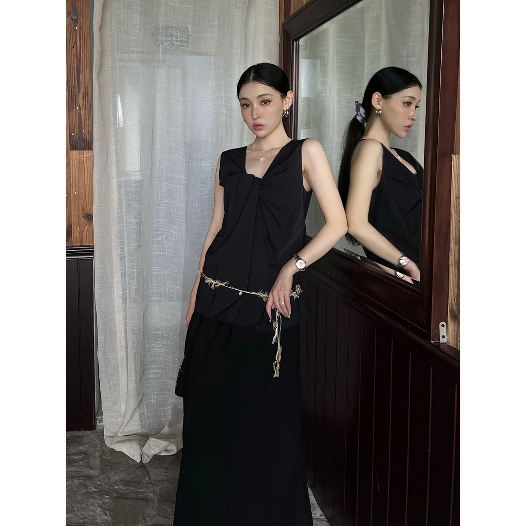 ANNENONO设计师品牌 V领无袖背心 SOLSOL买手店ABD21TC161