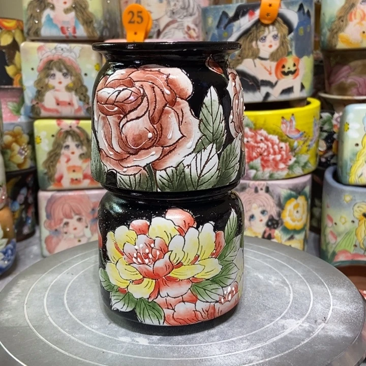 景德镇艺术手绘作品