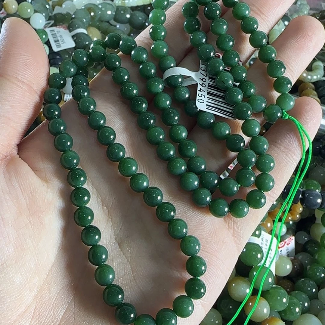 和田玉手链未镶嵌29