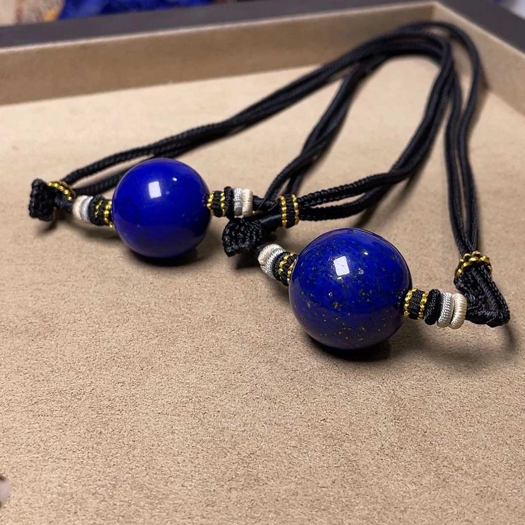 青金石未镶嵌福利锁骨珠（2选1）23mm 24.5mm多样性