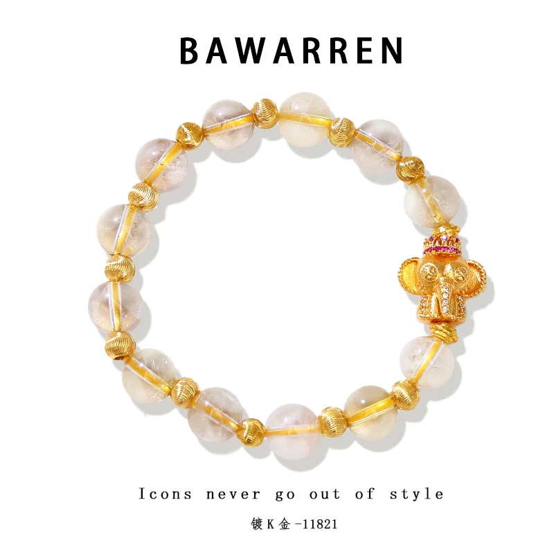 Bawarren 美❤ 11821-【招财猫眼】气质轻奢百搭手链