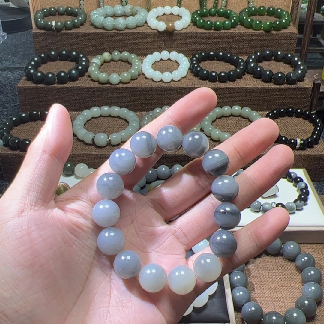 和田玉（糖玉）未镶嵌手链