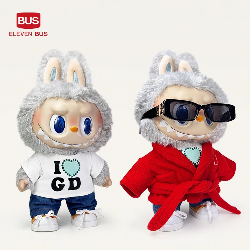 【新品】拉布布娃衣 GD权志龙同款拉布布娃衣红色睡袍 一二三代