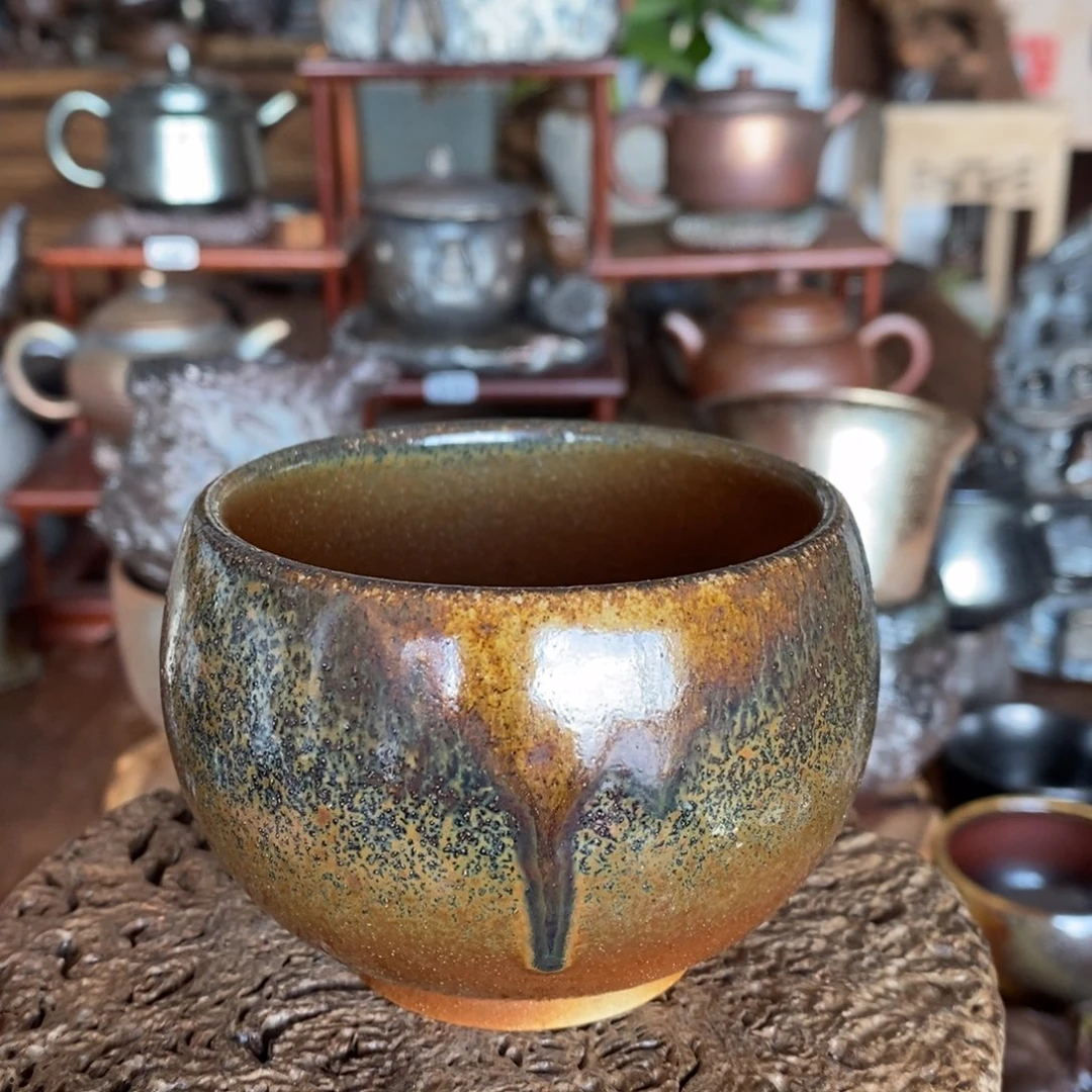 建水紫陶，全手工纯柴烧茶器