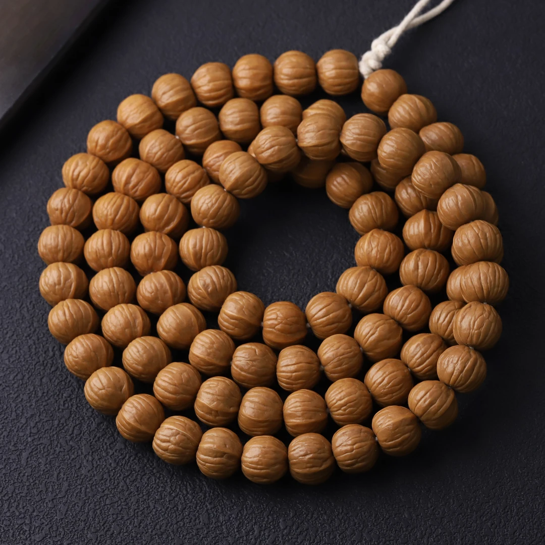 251277 【88颗双鳍南瓜猴头】微打底原皮原色猴头核桃文玩长串