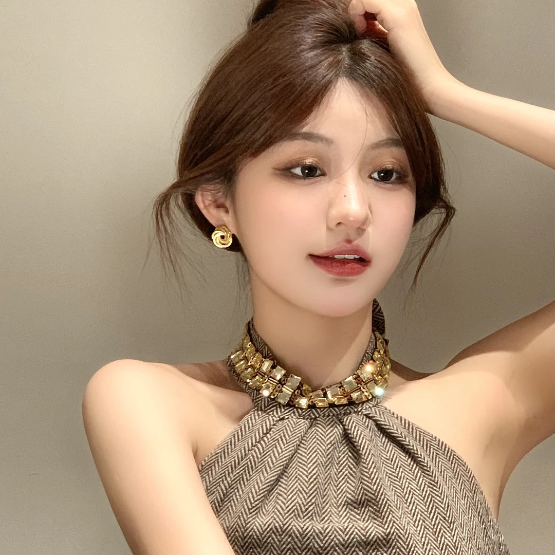 FULL GIRLISH耳环02619法式气质轻奢耳钉耳饰