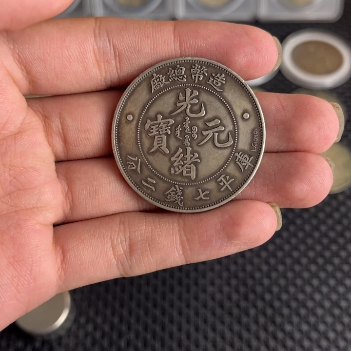 金属大头龙洋船洋工艺品
