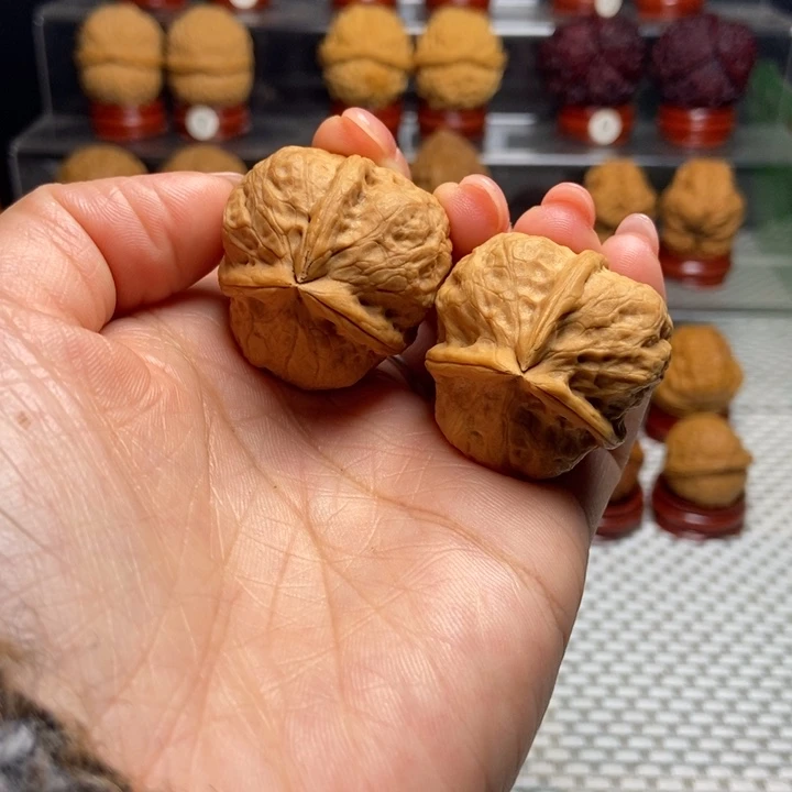 把件文玩核桃5小粽子三棱