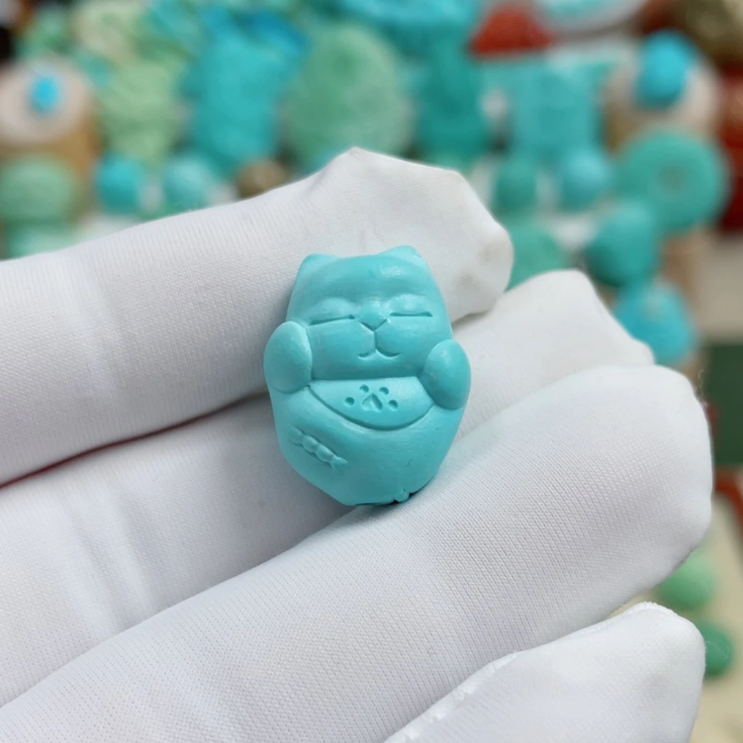 绿松石未镶嵌珠宝奇石