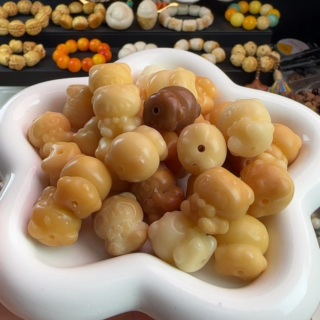 菩提根/象牙果手串全品卡21菩提拉步步2颗