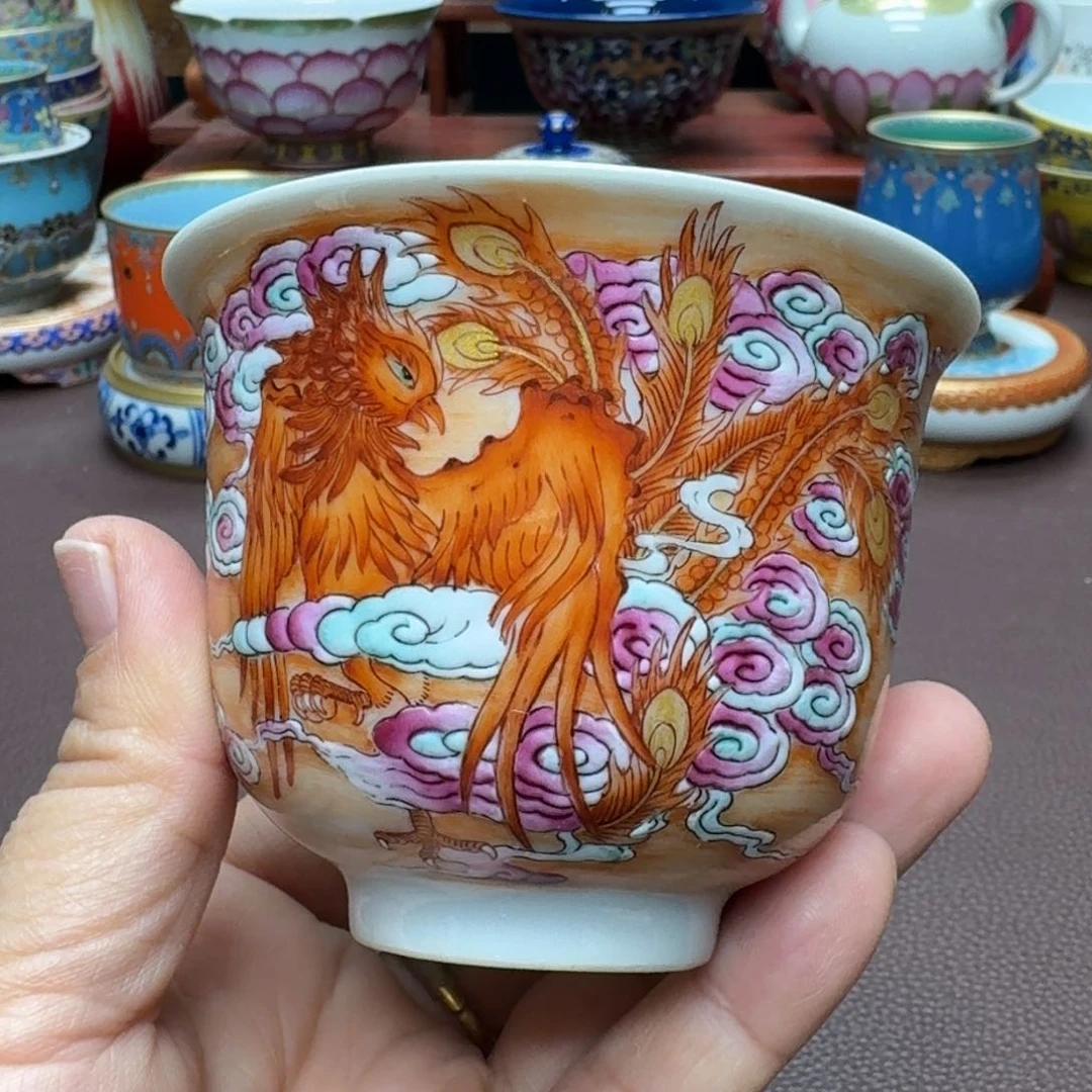 瓷片景德镇仿古手工制作精品展示