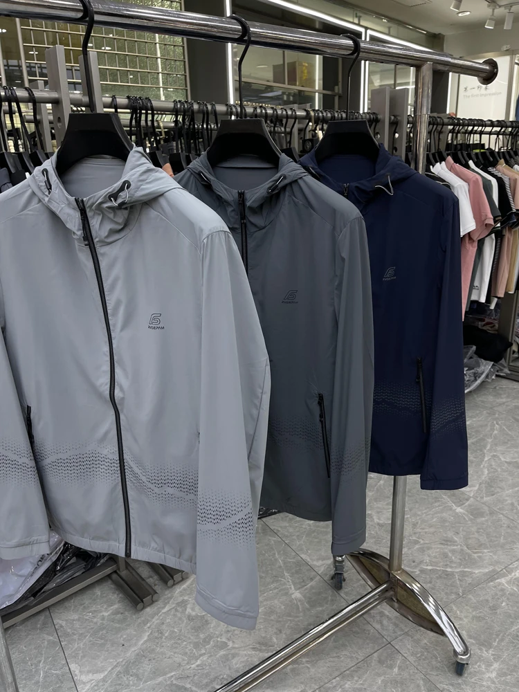 （21021）商场撤柜男防晒衣夹克休闲冰丝速干顺滑百搭凉感外套